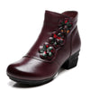 Leather Vintage Warm Lining Boots