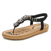 Rhinestone Flip Flops Sandals